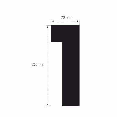 Gardinenleiste LED 20 cm - K-01